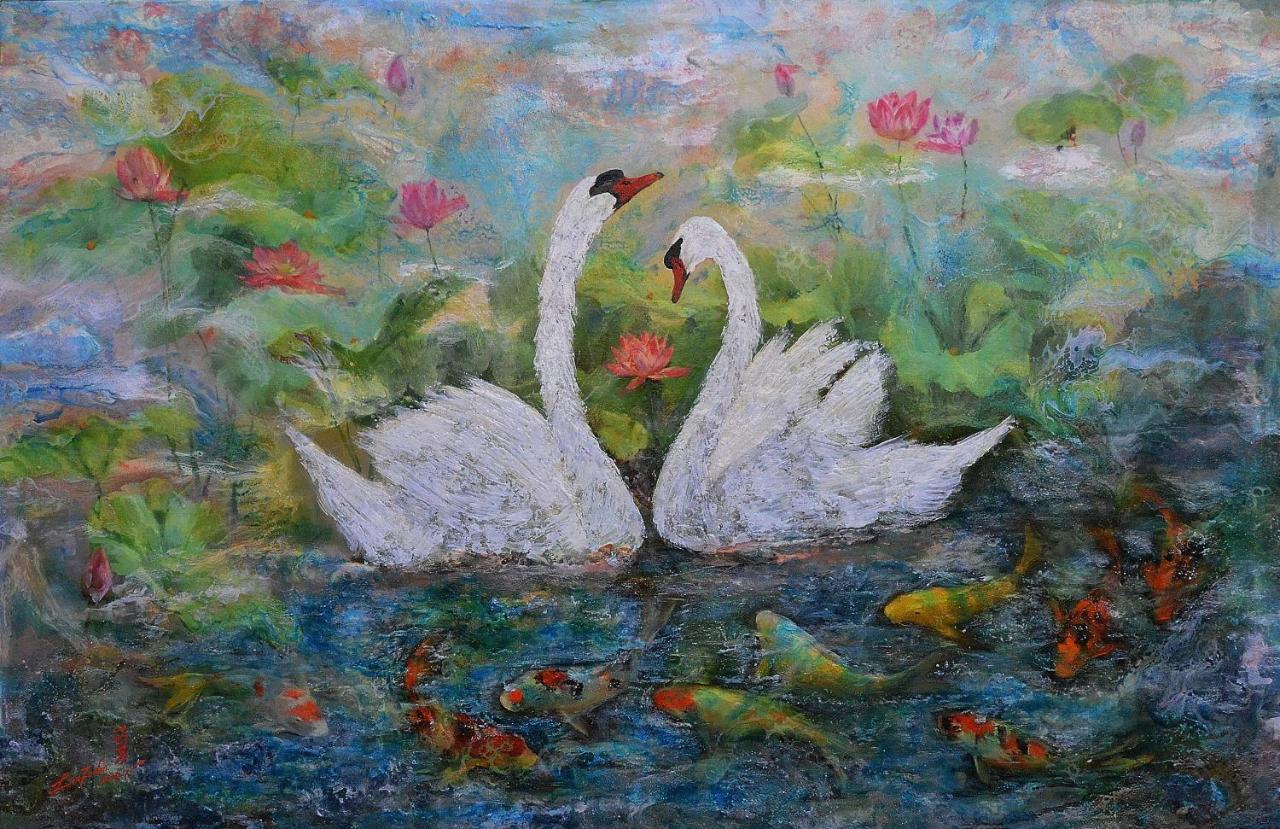 ננואן Swan Lake Villa Resort מראה חיצוני תמונה